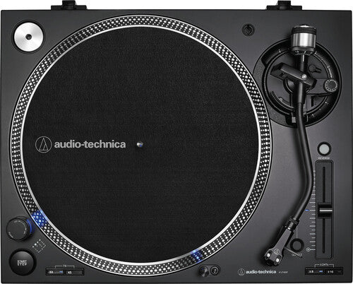 Audio Technica AT-LP140XP-BK Direct-Drive Professional Fully Manual DJ Turntable