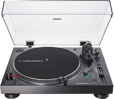 Audio Technica AT-LP120XBT-USB-BK Bluetooth Wireless USB Turntable - Direct Drive - Manual