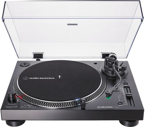 Audio Technica AT-LP140XP-BK Direct-Drive Professional Fully Manual DJ Turntable