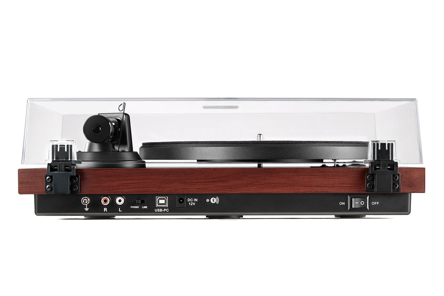 Angels Horn AH1 - Wooden Turntable w/ Bluetooth & Speed Adjustment Knob