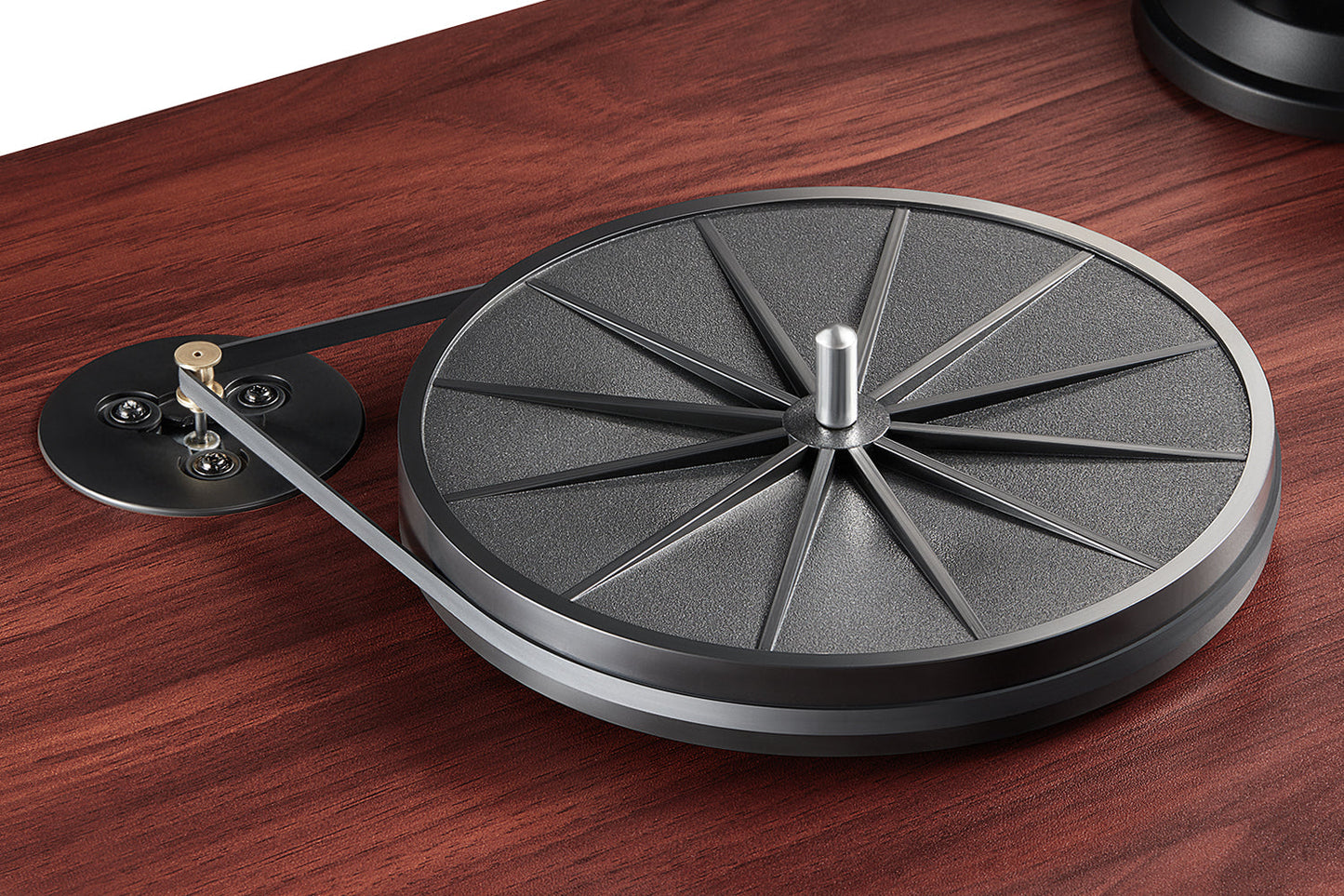 Angels Horn AH1 - Wooden Turntable w/ Bluetooth & Speed Adjustment Knob