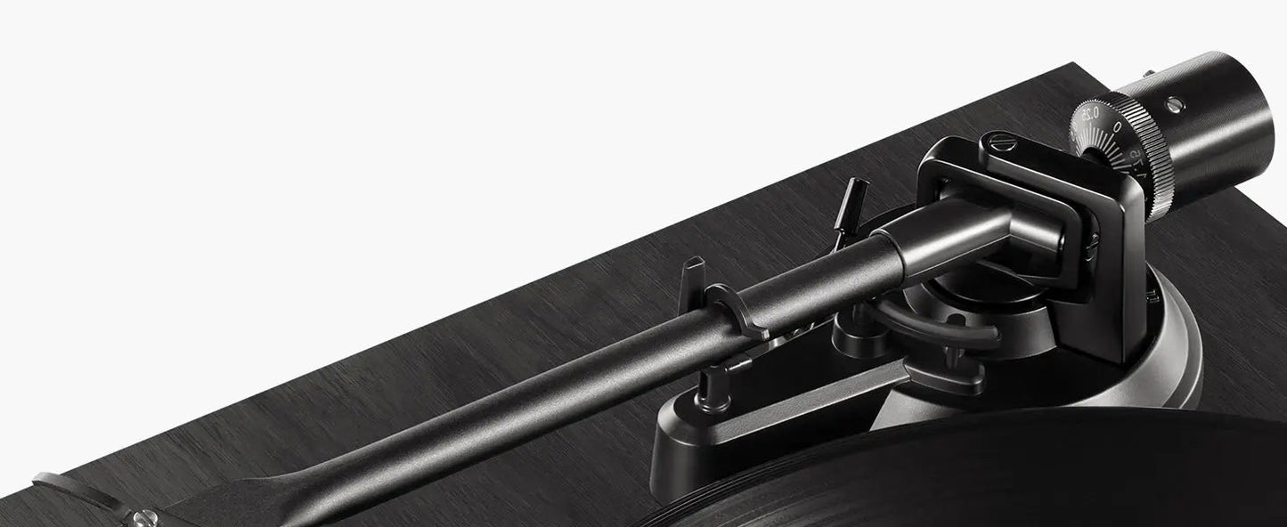 Angels Horn H002BT-BK - Bluetooth Turntable with Black Wood Finish
