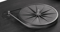 Angels Horn H002BT-BK - Bluetooth Turntable with Black Wood Finish