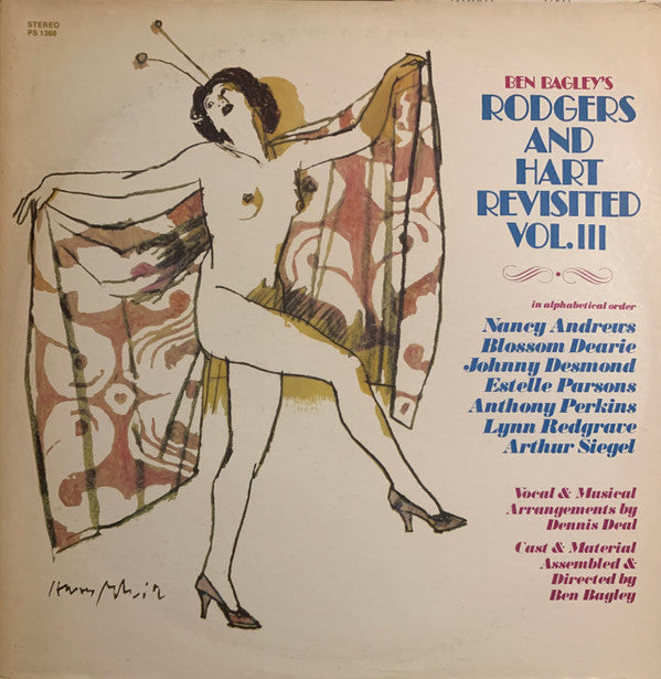 Ben Bagley's Rodgers And Hart Revisited Vol. III