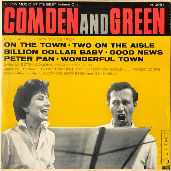 Comden And Green Perform Their Own Songs