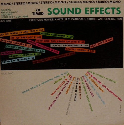 28 Timed Sound Effects