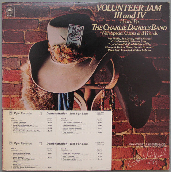 Volunteer Jam III And IV