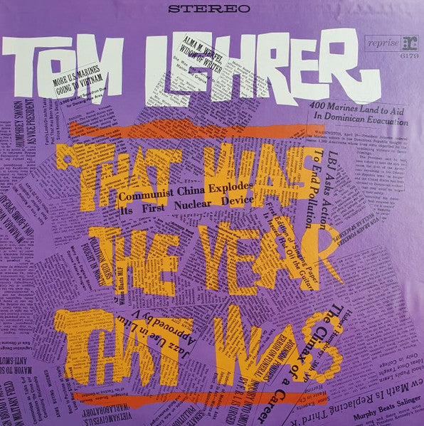 That Was The Year That Was